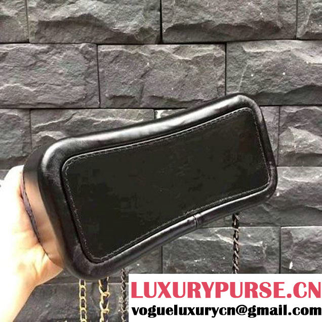 Chanel Gabrielle Backpack Bag A94485 Blue/Black 2017 (2A143-7050405 )
