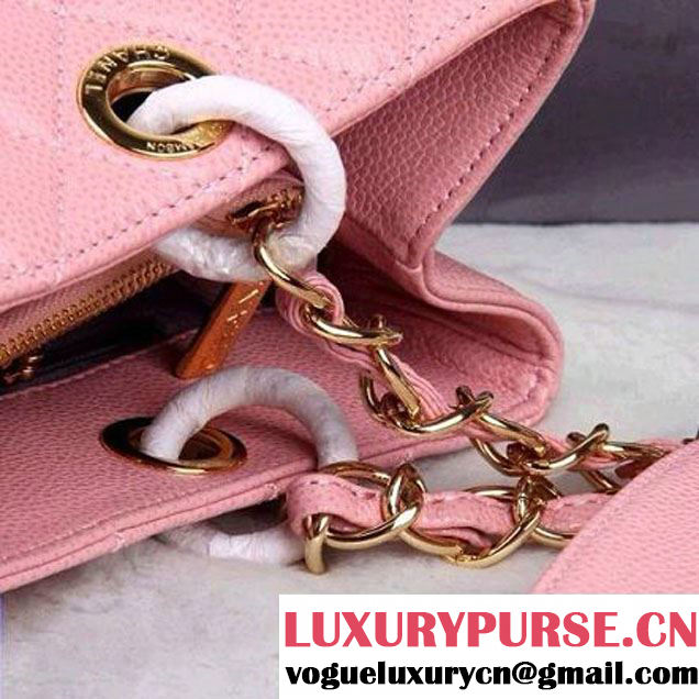 Chanel A50995 Pink Caviar Leather GST Shopping Tote With GHW (A5099510 ) (A5099510 )