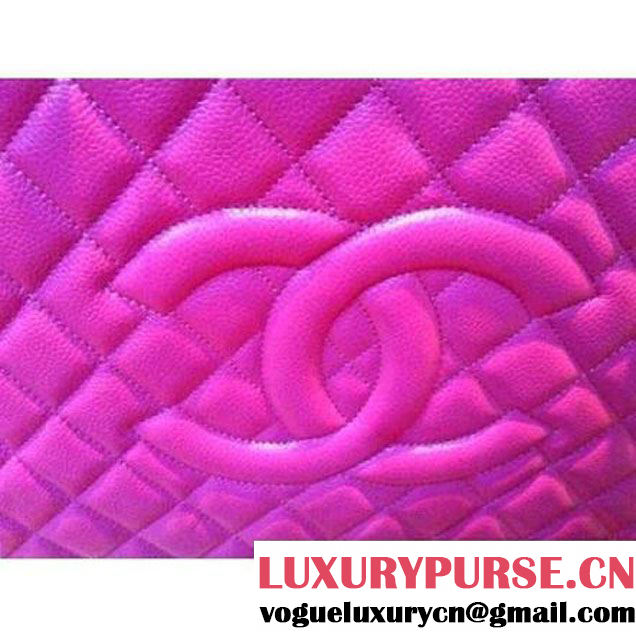 Chanel A50995 Pink Caviar Leather GST Shopping Tote With GHW (A50995-9 ) (A50995-9 )