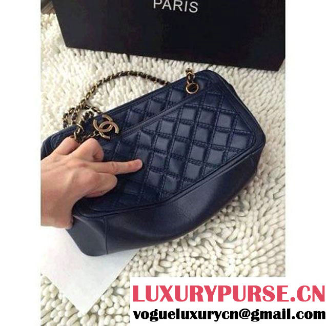Chanel Black Calfskin Camer Case 2014 (A92368-shunyang ) (A92368-shunyang )