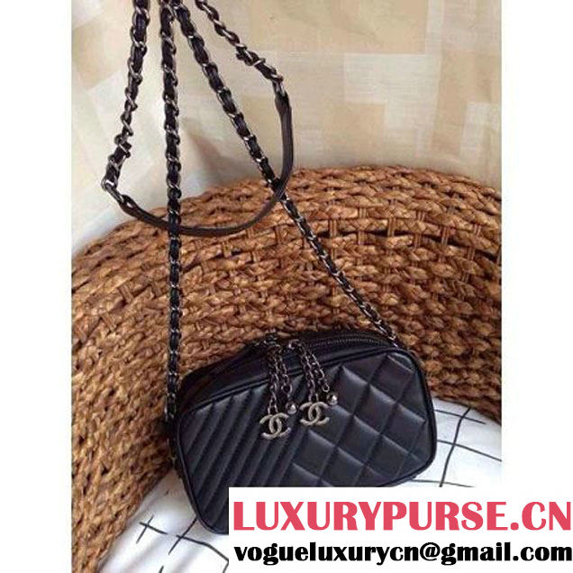 Chanel runway case bag in black (C2288 ) (C2288 )