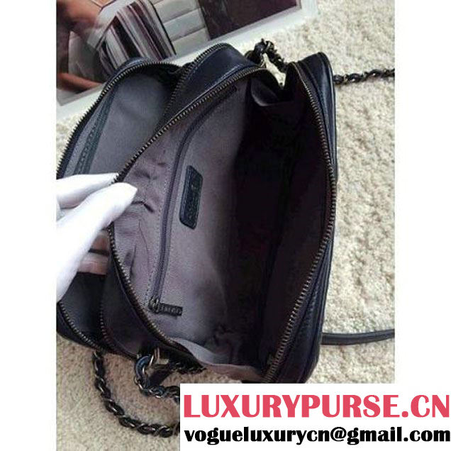 Chanel Camera Case Black Cruise 2015 (3b026-020713 )