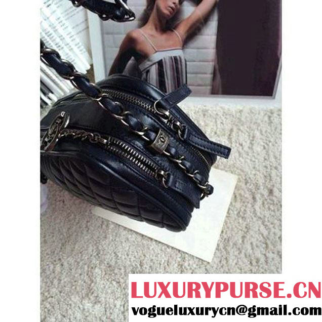 Chanel Camera Case Black Cruise 2015 (3b026-020713 )