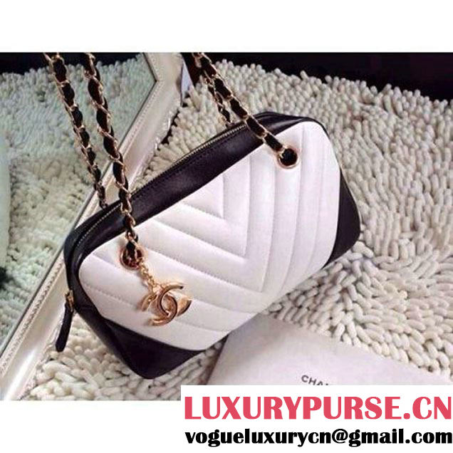 Chanel White Camera Case Shoulder Bag (shunyang-030320 )