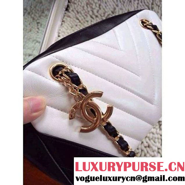 Chanel White Camera Case Shoulder Bag (shunyang-030320 )
