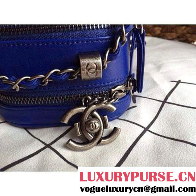 Chanel Camera Case Blue Cruise 2015 (1a086-032125 )