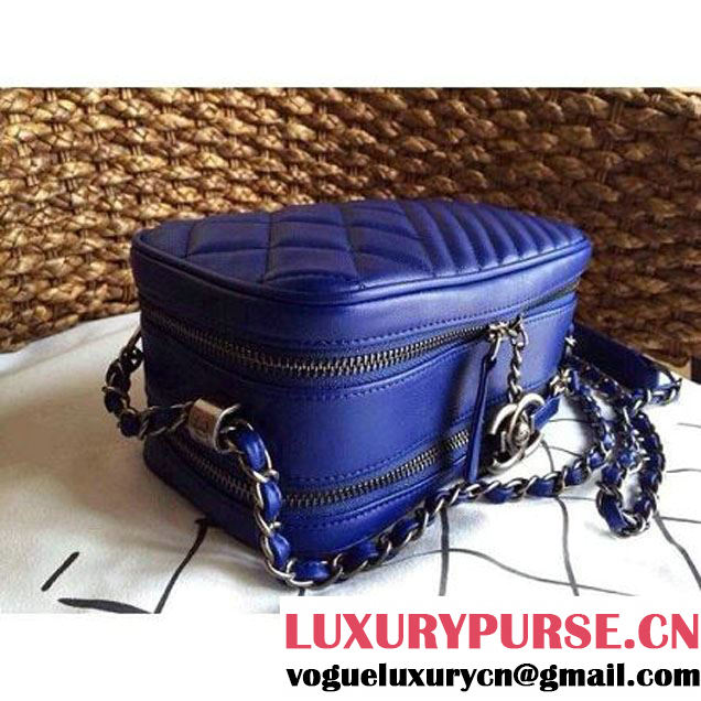 Chanel Camera Case Blue Cruise 2015 (1a086-032125 )