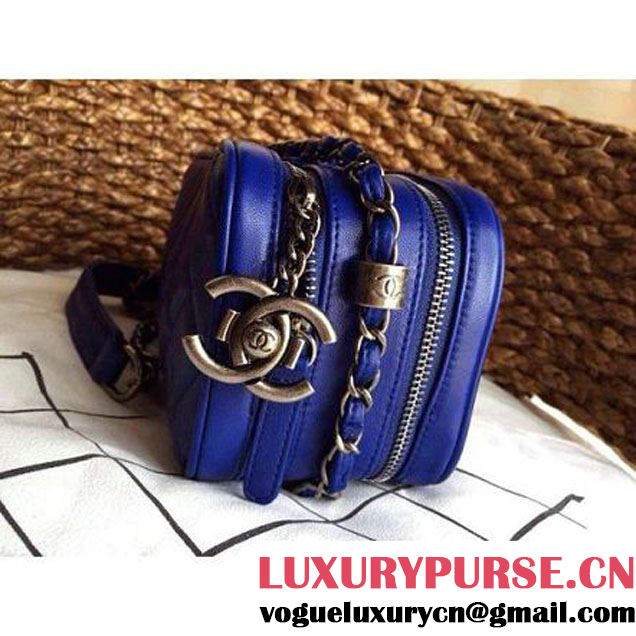 Chanel Camera Case Blue Cruise 2015 (1a086-032125 )