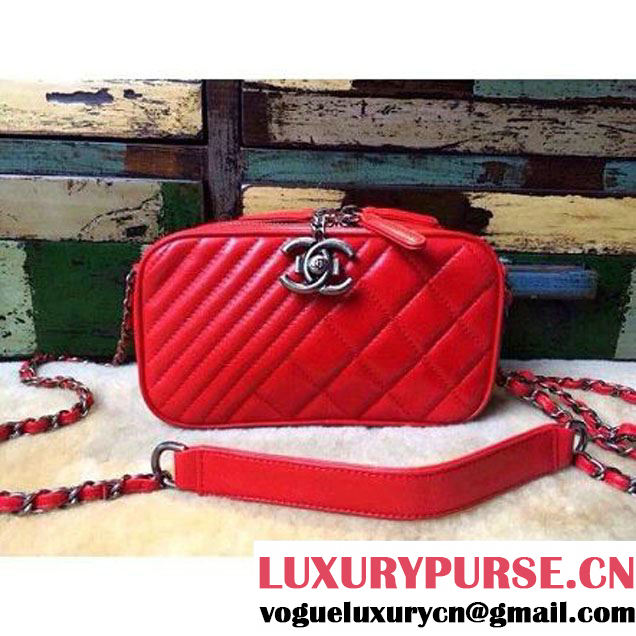 Chanel Camera Case Red Cruise 2015 (1a086-032127 )