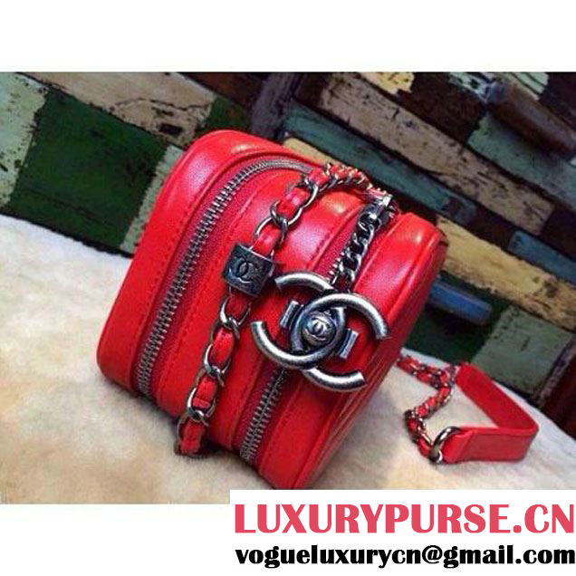 Chanel Camera Case Red Cruise 2015 (1a086-032127 )