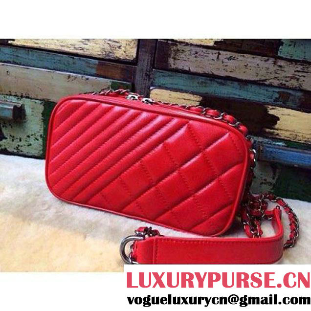Chanel Camera Case Red Cruise 2015 (1a086-032127 )