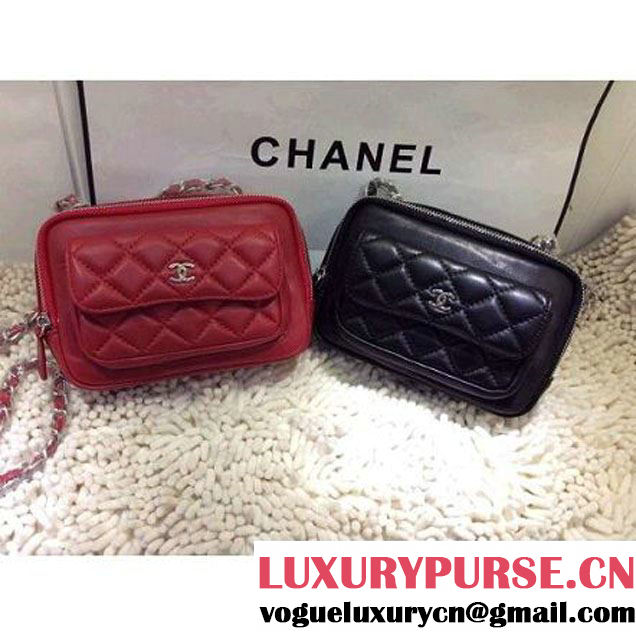 Chanel Small Camera Case in Red PRE-SS 2015(A94206) (1a208-032802 )