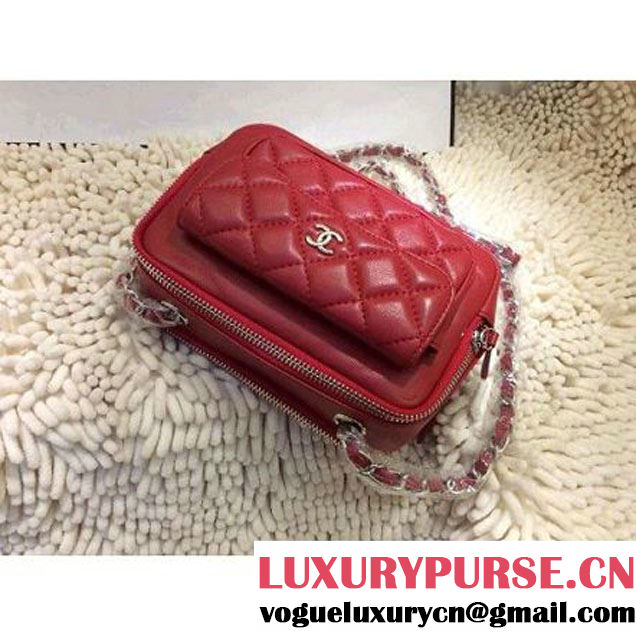 Chanel Small Camera Case in Red PRE-SS 2015(A94206) (1a208-032802 )
