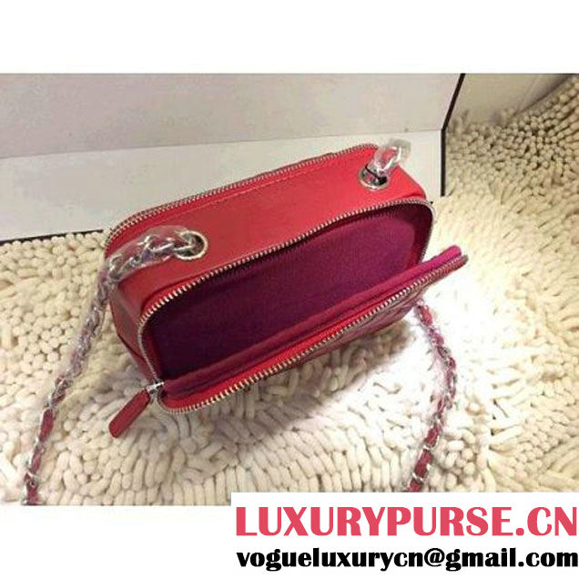 Chanel Small Camera Case in Red PRE-SS 2015(A94206) (1a208-032802 )