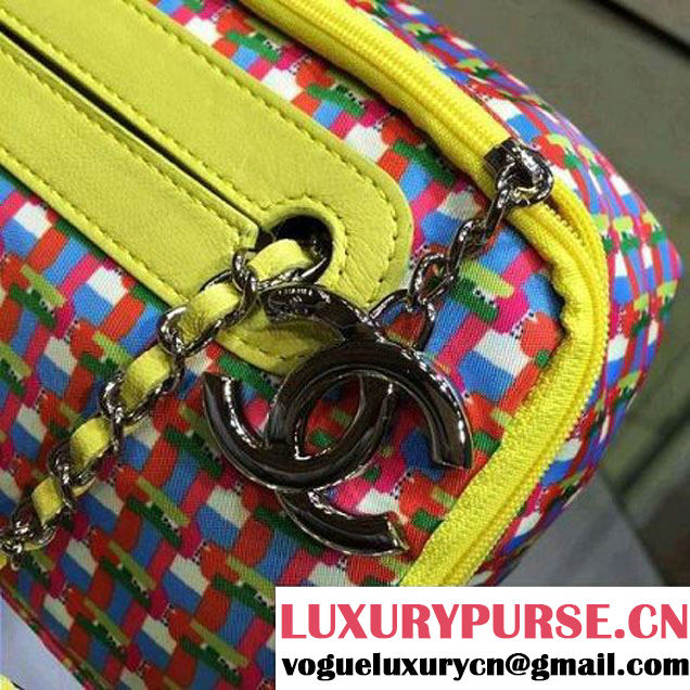 Chanel Small Rubber Camera Case With A Removable Raincoat Yellow Cruise 2016 (2A143-122122 )