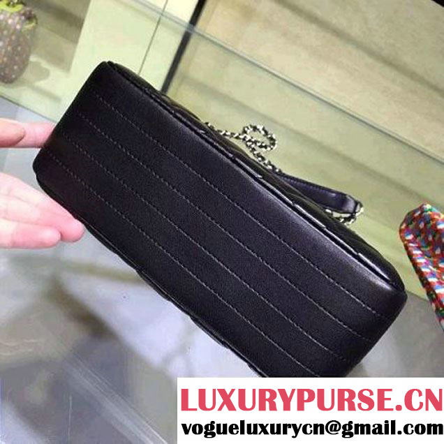 Chanel Small Rubber Camera Case With A Removable Raincoat Black Cruise 2016 (2A143-122124 )