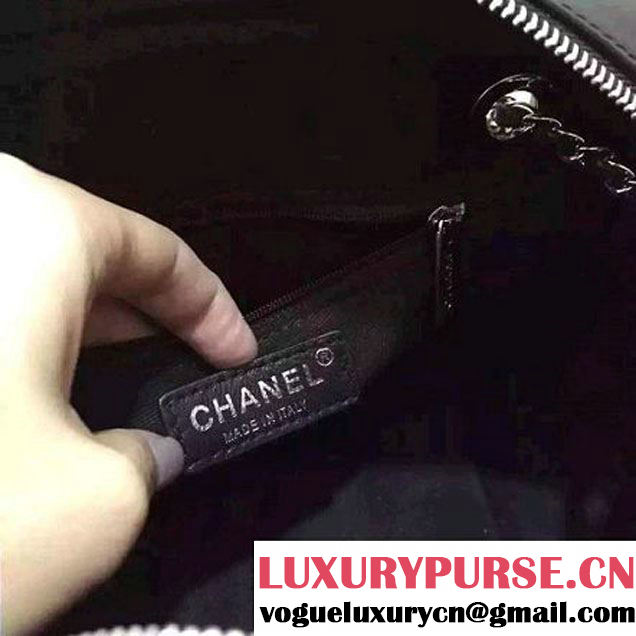 Chanel Calfskin Camera Bag Black 2016 (2B038-6040814 )