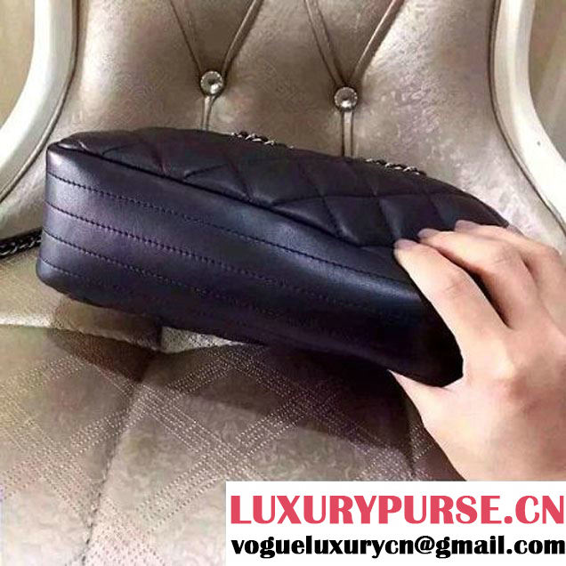 Chanel Calfskin Camera Bag Black 2016 (2B038-6040814 )