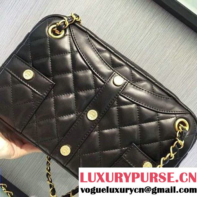 Chanel Small Girl Chanel Shoulder Bag Black F/W 2016 (2A143-6101408 )