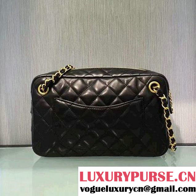 Chanel Small Girl Chanel Shoulder Bag Black F/W 2016 (2A143-6101408 )