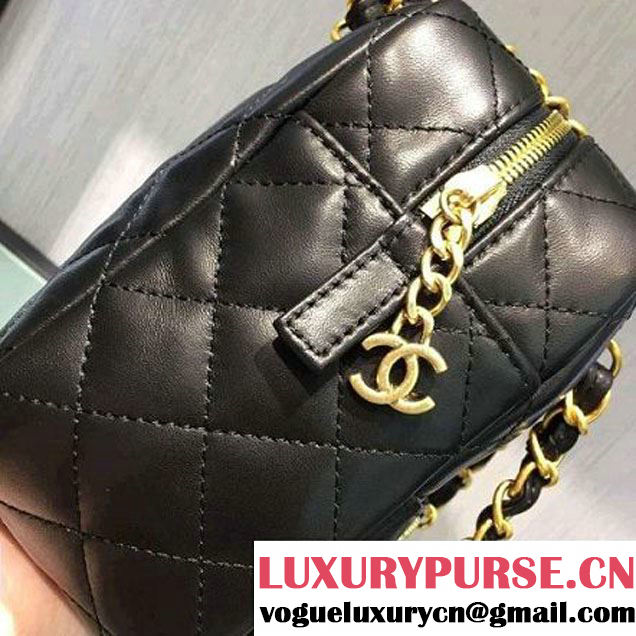 Chanel Small Girl Chanel Shoulder Bag Black F/W 2016 (2A143-6101408 )