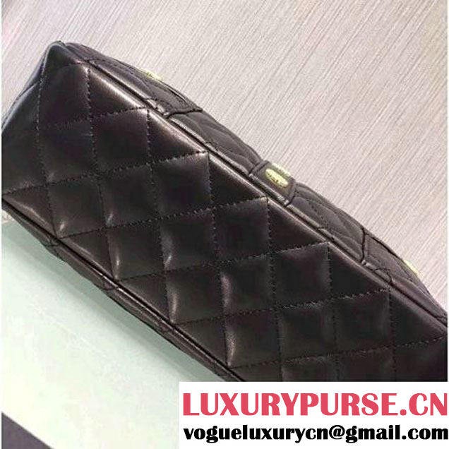 Chanel Small Girl Chanel Shoulder Bag Black F/W 2016 (2A143-6101408 )