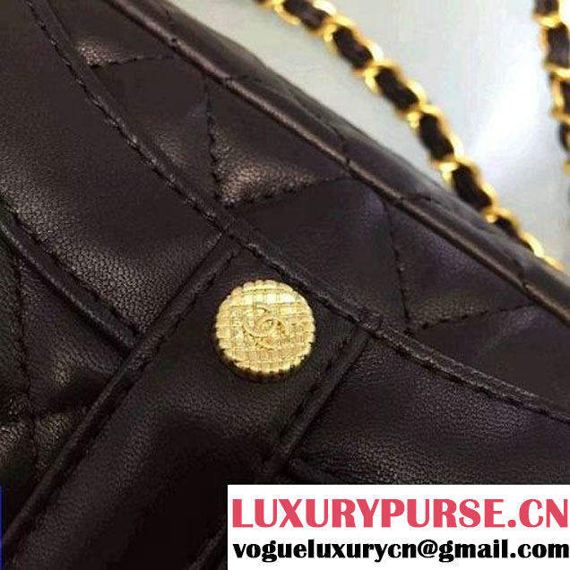 Chanel Small Girl Chanel Shoulder Bag Black F/W 2016 (2A143-6101408 )