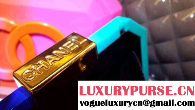 Presale Chanel blue Boy Brick Clutch Bag