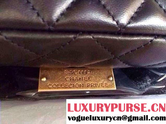 Chanel Plexiglass Mini Flap Bag in Clutch Frame Black - Spring Summer 2014