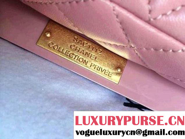 Chanel Plexiglass Mini Flap Bag in Clutch Frame Pink - Spring Summer 2014