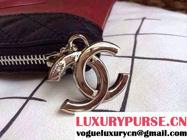 Chanel Calfskin CC Clutch 2014