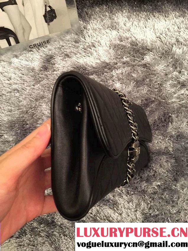 Chanel Lambskin Chain Evening Clutch Bag A94341 2014