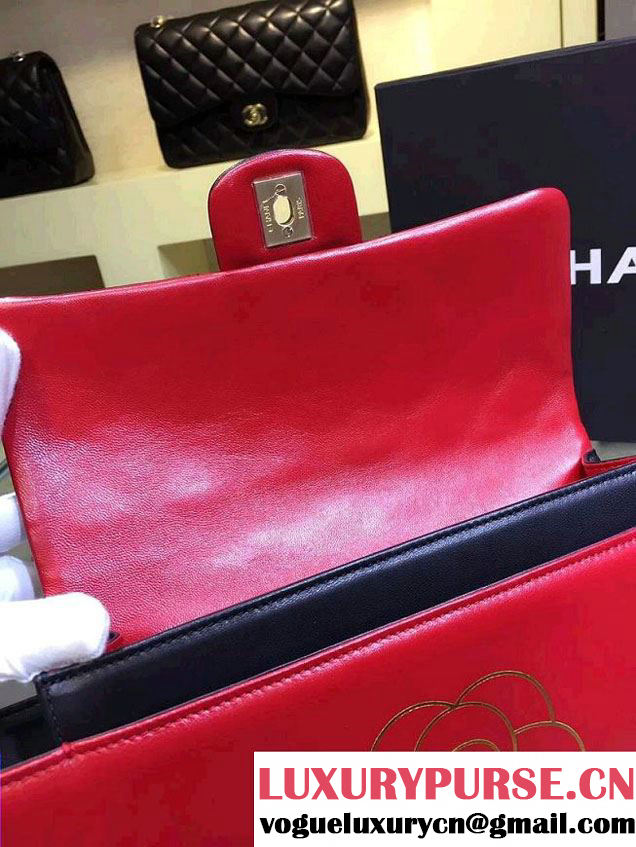Chanel Menu CC Clutch Bag Red Fall Winter 2015