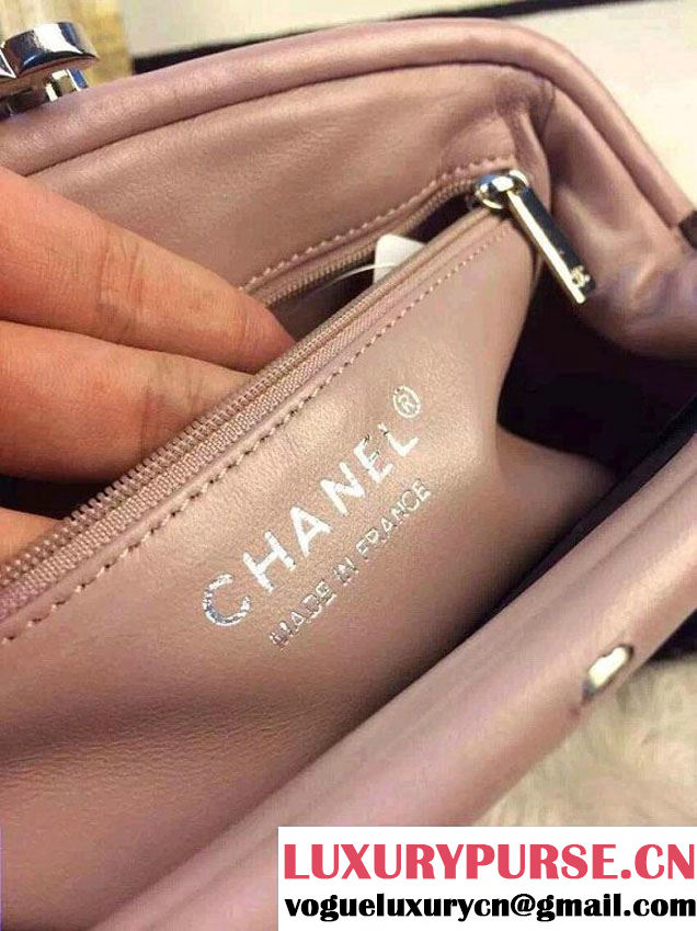 Chanel Timeless Clutch Bag Lambskin Leather Nude Pink