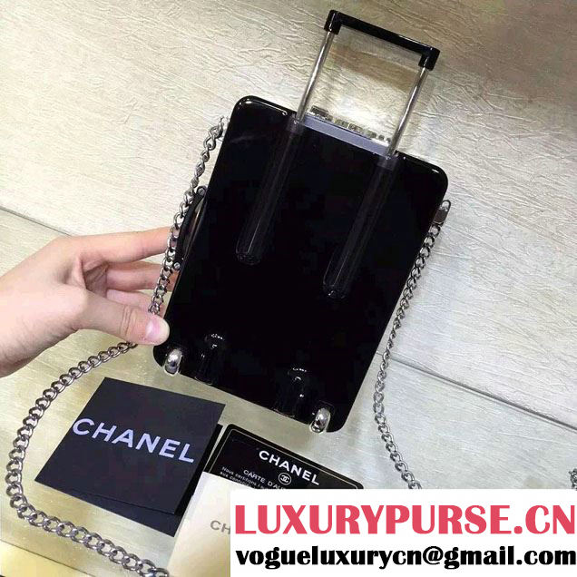 Chanel Evening In The Air Mini Trolley Minaudiere Bag A94634 White 2016