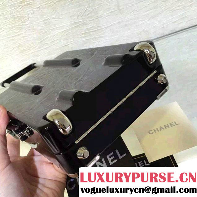 Chanel Evening In The Air Mini Trolley Minaudiere Bag A94634 White 2016