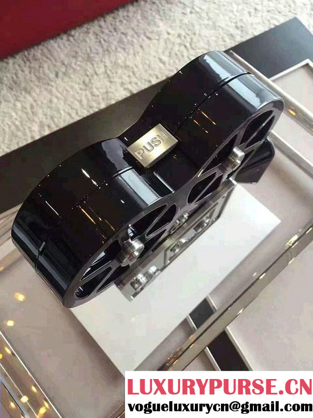 Chanel Film Projector Buonasera Minaudiere Clutch Bag A94635 Silver 2016