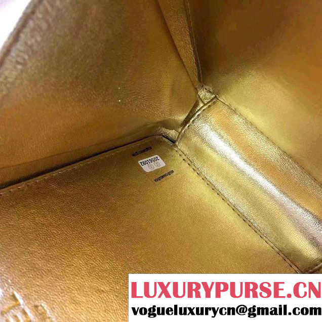Chanel Plexiglas/Brass/Glass Minaudiere Clutch Bag 2016