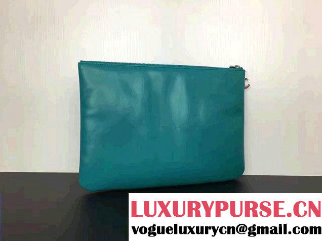 Chanel Lambskin and Car Printed Pouch Clutch Bag 2017