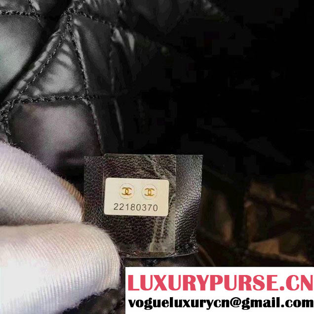 Chanel Keyboard Pouch Bag With Robot Charm Black 2017