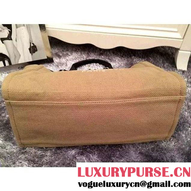 Chanel Large/Medium Deauville Canvas Tote Bag Beige (LZ-051407 )