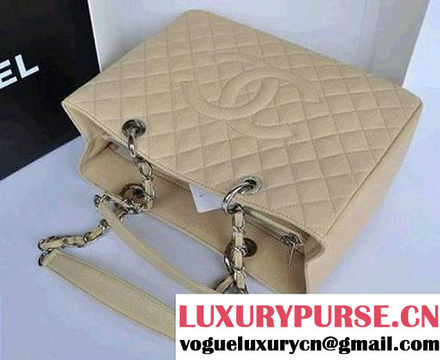 Chanel Coco Cocoon Original Caviar Leather Shoulder Bag A36092 Apricot  - $319.00