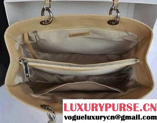 Chanel Coco Cocoon Original Caviar Leather Shoulder Bag A36092 Apricot  - $319.00