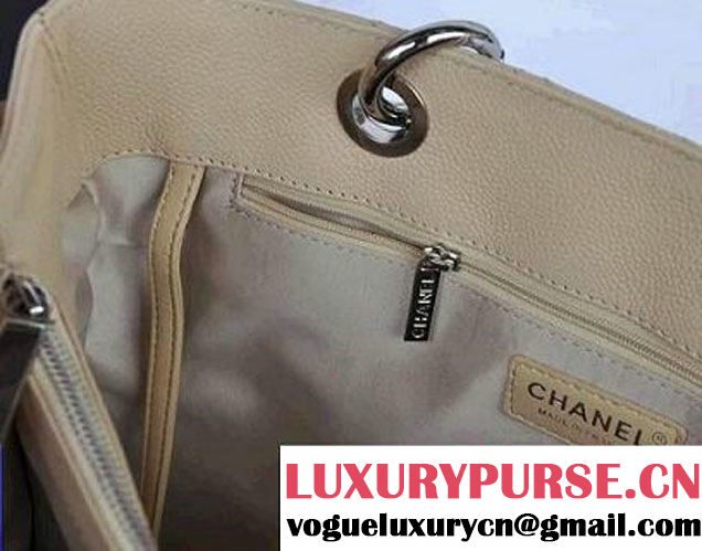 Chanel Coco Cocoon Original Caviar Leather Shoulder Bag A36092 Apricot  - $319.00