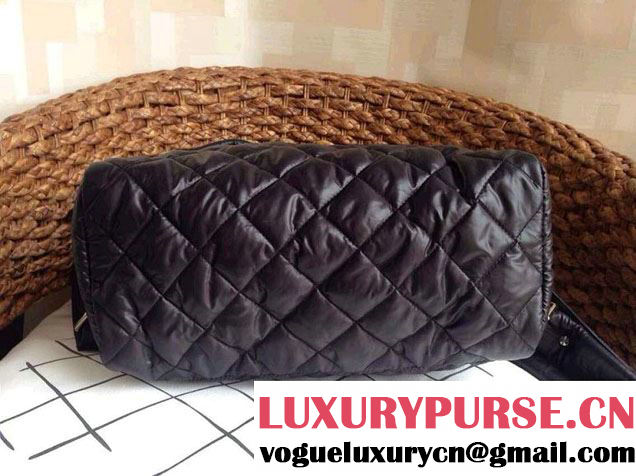 Chanel Coco Cocoon Backpack Black Fall 2014