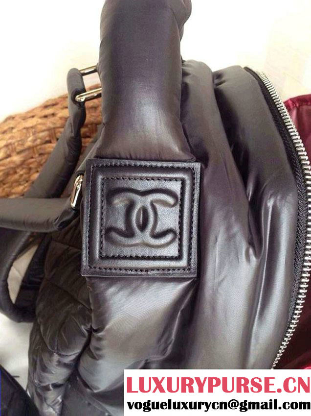 Chanel Coco Cocoon Backpack Black Fall 2014