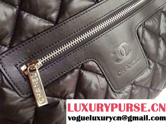 Chanel Coco Cocoon Backpack Black Fall 2014