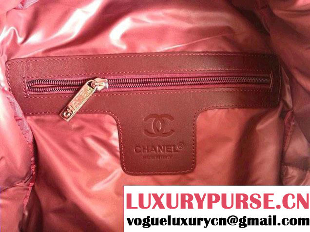 Chanel Coco Cocoon Backpack Grey Fall 2014