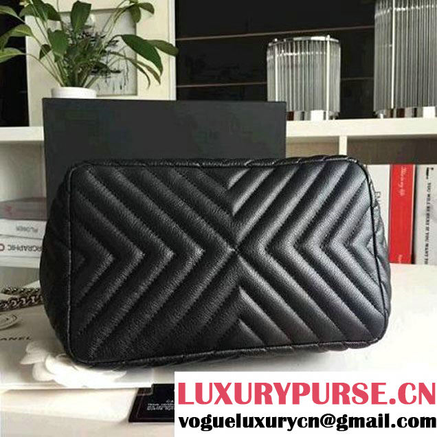 Chanel Deer Leather Chevron Drawstring Bag A91273/A91277 Spring-Summer 2016 (KN-6080817 )