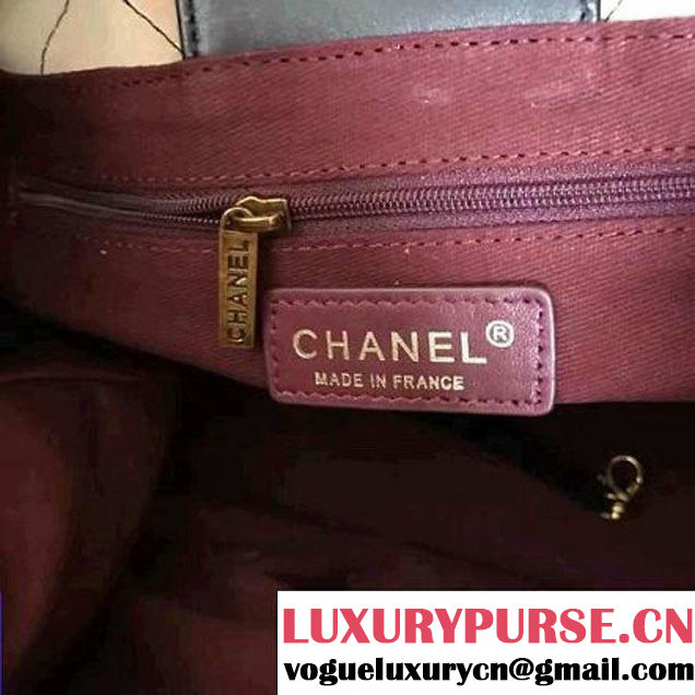 Chanel Suede Calfskin Drawstring Bag A93620 Beige F/W 2016 (1A145-6101414 )